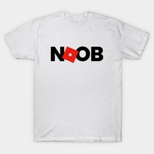 Roblox NOOB Black And Red T-Shirt